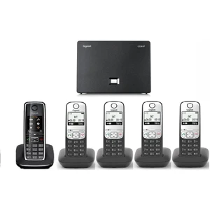 Analog & Ip 5 Dahili Dect Telsiz Kablosuz Telefon Santrali C530-A690