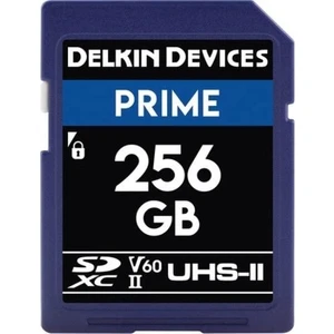 Delkin Devices 256GB Prime Uhs-Iı (V60) Sdxc Hafıza Kartı
