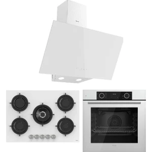 Fryart Serisi Beyaz  Ankastre Set ( D078 - RS036 - XE63CB )