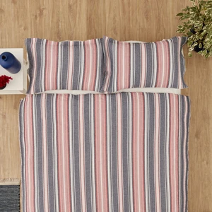 Karaca Home Young Farley Çift Kişilik Yatak Örtüsü Seti Kırmızı
