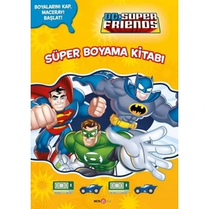 Dc Super Friends - Süper Boyama Kitabı