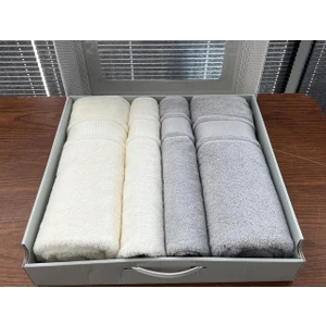 Blossom Best Set Hamam Takımı Krem - Gri