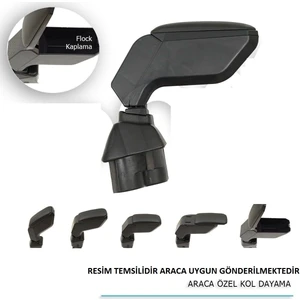 Drs Tuning Ford Fiesta Araca Ozel Kol Dayama Sıyah 2009+