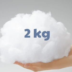Elyaf Sepeti 2 Kg Silikon İnci Elyaf Bütün Elyaf Yastık Yorgan Minder Oyuncak Dolgu Malzemesi
