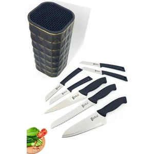 8 Parça Mutfak Bıçak Seti Prime Bıçaklar Standlı Set