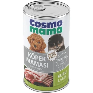 Cosmo Mama Yavru Kuzu Etlı Köpek Konserve Maması 24 Adet x 415 gr