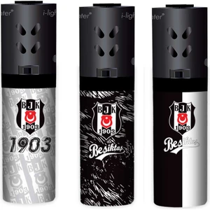 Turbo Taraftar Çakmak Beşiktaş 3 Adet ( 1 adet Seramik Küllük Hediye )