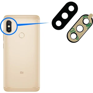 Xiaomi Mi A2 Arka Kamera Camı Lens