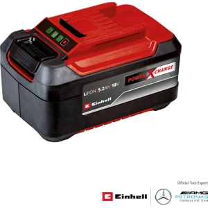5.2 Ah Plus Akü Power X-Change (Li-Ion Akü, 18 V, 5.2 Ah, Tüm Power X-Change cihazları ile uyumlu)