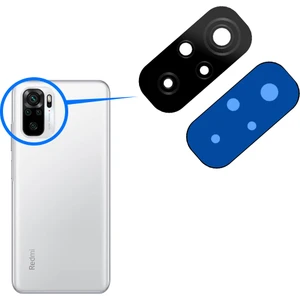Xiaomi Redmi Note 10S Uyumlu Arka Kamera Camı Kamera Lens