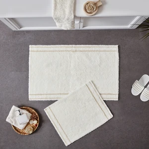 Doqu Home Doquhome Dora Banyo Paspası Krem&vizon 60X100CM