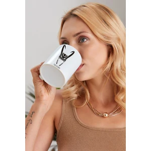 Elimin Ucunda I Am Listening Loki Model Baskılı Özel Baskı Tasarım Porselen Kupa Mug Bardak Hediyelik