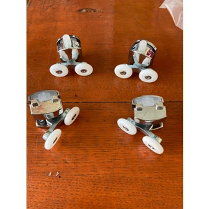 Duşakabin Tekerleği Krom Set (4'lü)