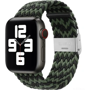 Apple Watch Uyumlu Yeni Ayarlanabilir    Örgülü Esnek Kordon 42MM 44MM 45MM 49 mm Pr Pro 2028