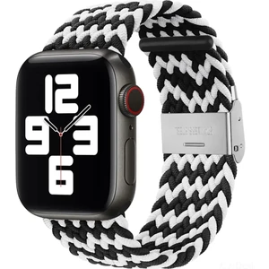 Apple Watch Uyumlu Yeni Ayarlanabilir    Örgülü Esnek Kordon 42MM 44MM 45MM 49 mm Pr Pro 2030