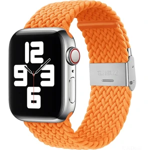 Apple Watch Uyumlu Yeni Ayarlanabilir    Örgülü Esnek Kordon 42MM 44MM 45MM 49 mm Pr Pro 2031