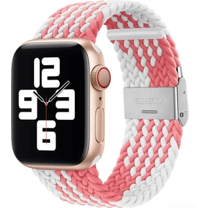 Apple Watch Uyumlu Yeni Ayarlanabilir    Örgülü Esnek Kordon 42MM 44MM 45MM 49 mm Pr Pro 2038