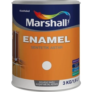 Enamel Ahşap Metal Astarı Beyaz 3kg/1,9l