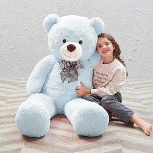 Papyonlu  Büyük Peluş Ayıcık 130 cm - Yerli Pelüş Ayı