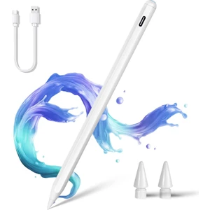 M.TK Moveteck Xiaomi Redmi Pad Se 11 Inç Uyumlu Android Tablet Kalemi Pencil Dokunmatik Kalem Stylus Yazı Çizim Alüminyum Kasa Teknik Kalem