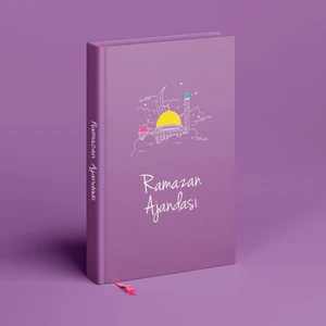 Bi' Dünya Haber Ramazan Ajandası Pembe 14.5x21 cm Tarihsiz Planlayıcı