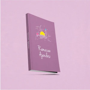 Bi' Dünya Haber Ramazan Planlayıcısı Mavi Karton Kapak 160 Sayfa 14.5x21 cm Boyutunda