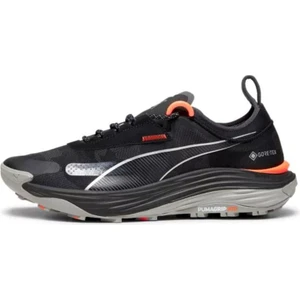 377838 01 Voyage Nıtro 3 Gtx Puma Black-Neon Sun Yetişkin Erkek Koşu Ayakkabısı