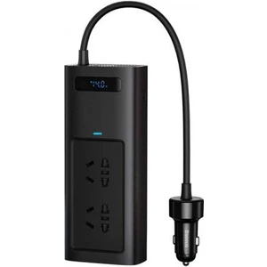 Araç Güç Kaynağı Istasyonu Inverter 5in1 150W Çakmaklık Priz Dönüştürücü Araç Şarj Dönüştürücü