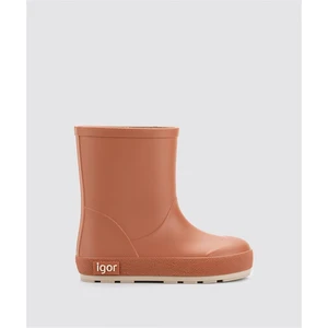 W10291 Yogi Igor Marka Unisex Çocuk Yağmur Çizmesi Kiremit Rengi