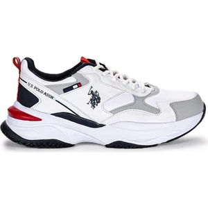 U.S. Polo Assn. Solidar 3pr Erkek Beyaz Sneaker Ayakkabı