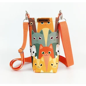 Woody Cord 1 Litrelik Tasarım Matara Su Şişesi Taşıma Çantası Bottle Bag
