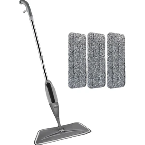 CONY Sprey Mop Gri 3 Mikrofiber Moplu Temizlik Seti