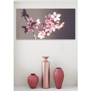 AR AJANS KANVAS TABLO Pembe Çiçek Duvar Kanvas Tablo ART00281