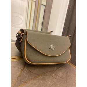 Nas Bag  Camel Gofraj Omuz Çantası