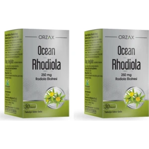 Ocean Rhodiola 250 mg 30 Kapsül x 2 Adet