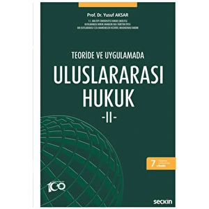 Uluslararası Hukuk 2 - Yusuf Aksar