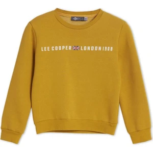 Lee Cooper Steward Erkek Çocuk Sweatshirt Hardal