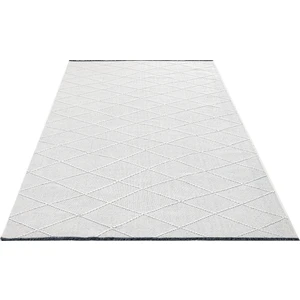 Sahara Krem Geometrik Pamuk Kilim