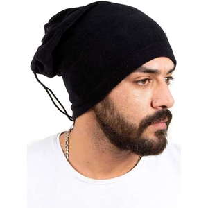 Polar Unisex İpli Bere ve Boyunluk Siyah