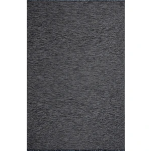Dusk Antrasit Geometrik Pamuk Kilim