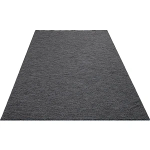 Dusk Antrasit Geometrik Pamuk Kilim