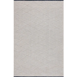 Reflection Bej Geometrik Pamuk Kilim