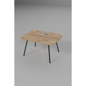 Furnature Design Katlanır Masa Bahçe Kamp Balkon Masası Piknik Masası 45 x 60  cm  Atlantik Çam