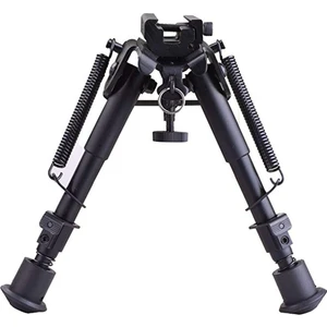 Ayaklı Siyah Hafif Bipod Kayışı Yüksekliği 5 Kez Uzatır (Yurt Dışından)