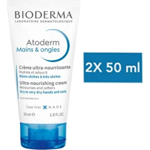 Atoderm Hand And Nail Cream 2X50ML Ikiz Set