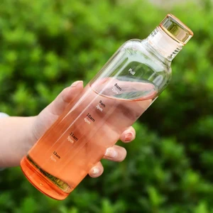 Zaman Ölçekli Cam Matara