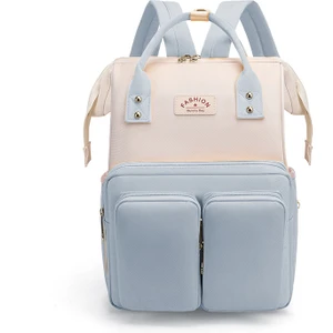 Love Home Anne Çantası Sırt Çantası Hafif Büyük Kapasiteli Hamile Anne Dışarı Moda Şeker Renk Anne Çanta Anne Bebek Sırt Çantası (Yurt Dışından)