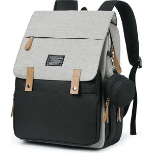 Love Home Anne Çantası Büyük Kapasiteli Omuz Anne ve Bebek Çantası Su Geçirmez 900D Ultra Hafif Bebek Bezi Çantası Sürülebilir Kol Anne Sırt Çantası (Yurt Dışından)