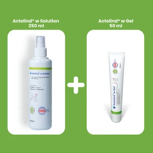 Actolınd W Solutıon 250 ml & Actolınd W Gel 50 ml (Yara Iyileştirme Solüsyonu ve Jeli)