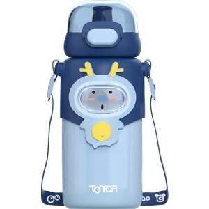 Sanrio Çocuk Sevimli Termos Bardak Kuromi Saman Su Bardağı (Yurt Dışından)
